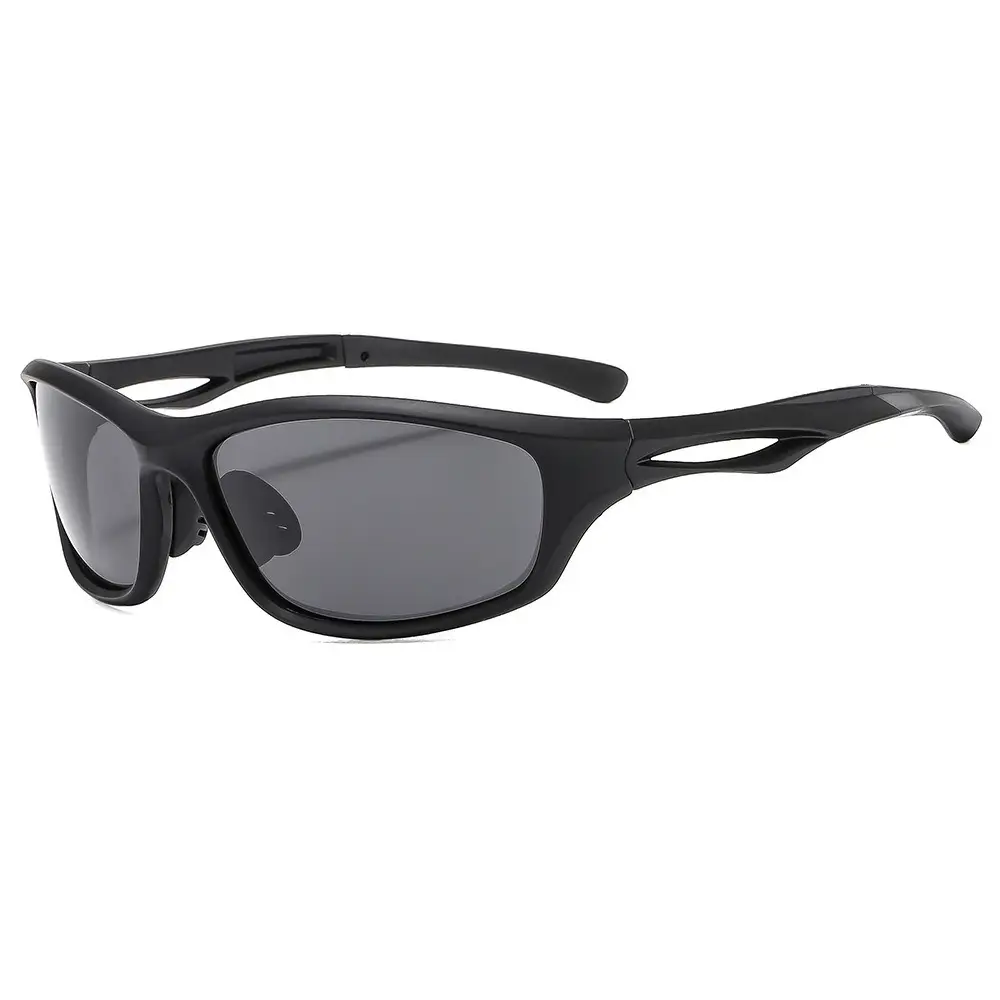 Women Windproof Polarized Sunglasses Black - Image 2
