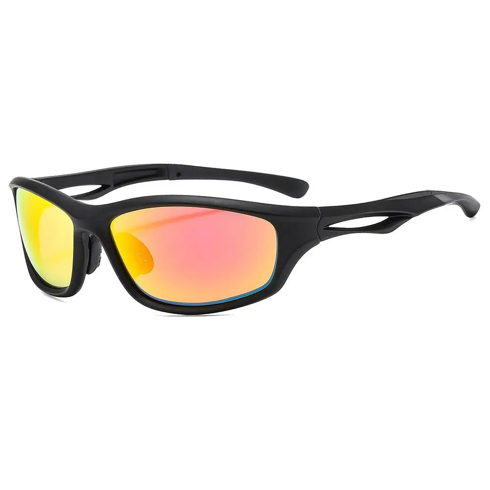 Women Windproof Polarized Sunglasses Black - Image 6