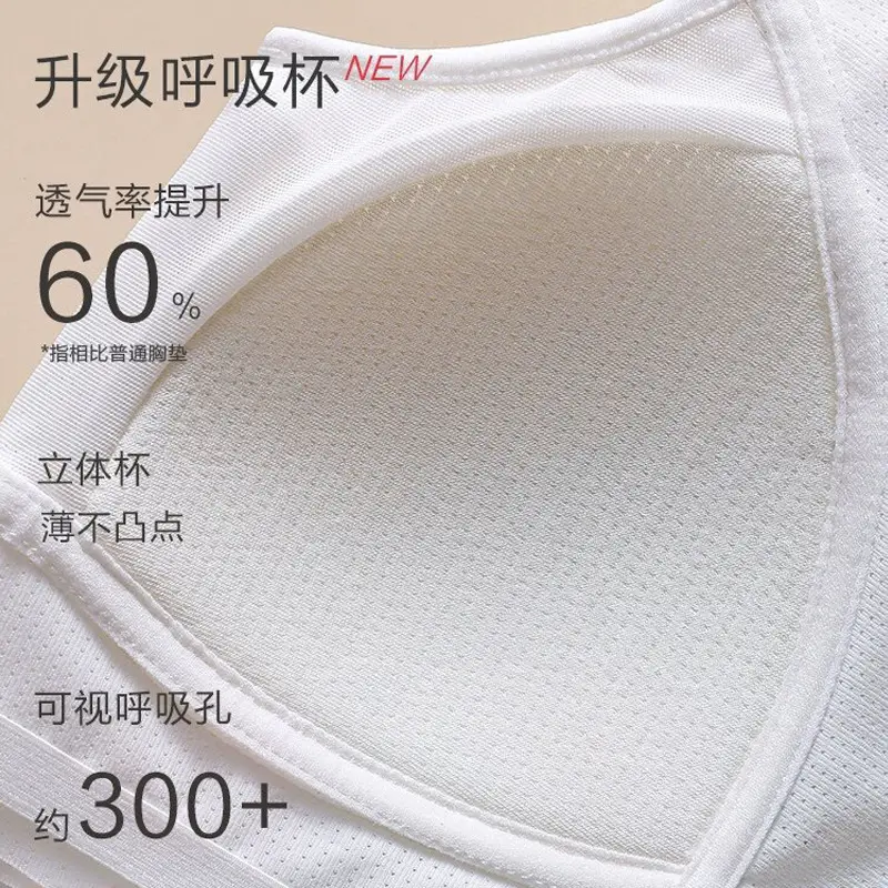 Teenage Girls' Seamless, Wire-Free Underwear, Sports Bra for Older Children, Middle School and High School Students during Their Development Period