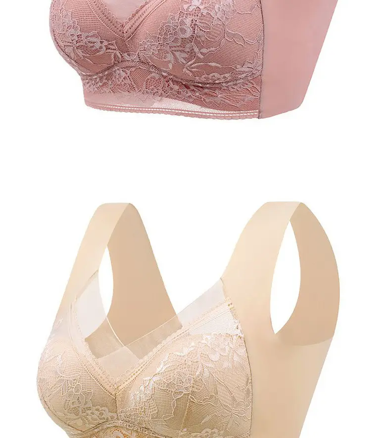 Traceless Women's Breathable V-Neck Bra — feature 17
