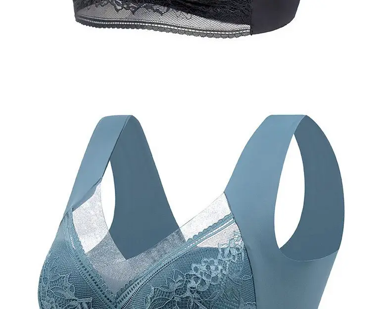 Traceless Women's Breathable V-Neck Bra — feature 19