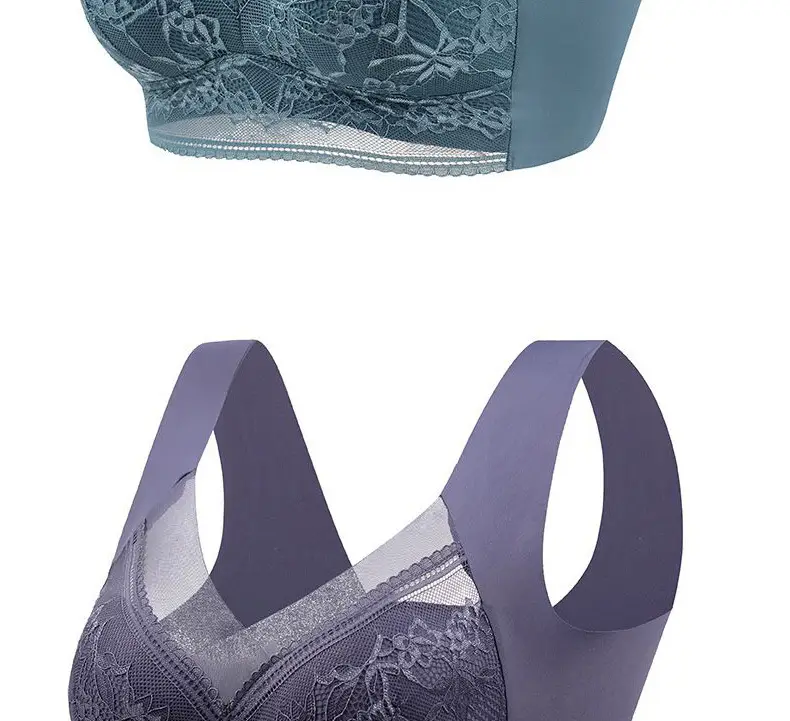 Traceless Women's Breathable V-Neck Bra — feature 20