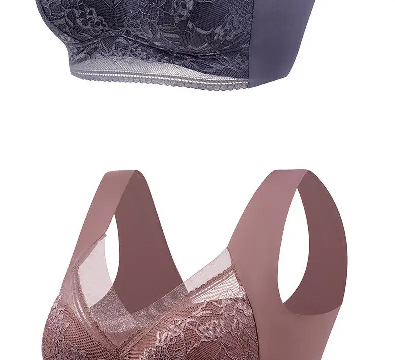 Traceless Women's Breathable V-Neck Bra — feature 21