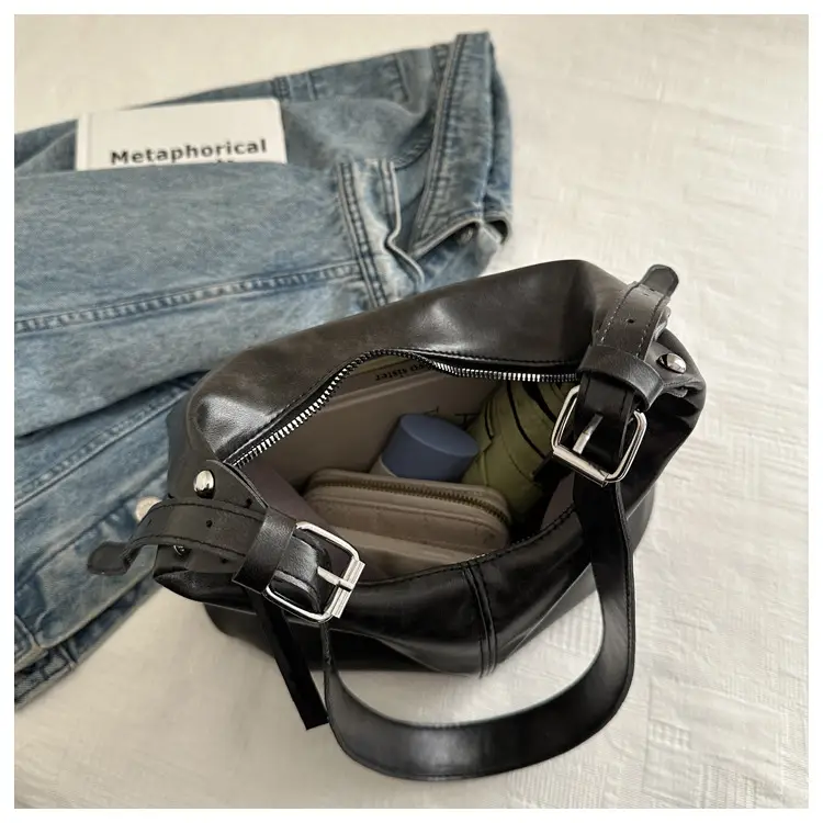 Retro Brown Underarm Bag for Women 2026 — feature 15