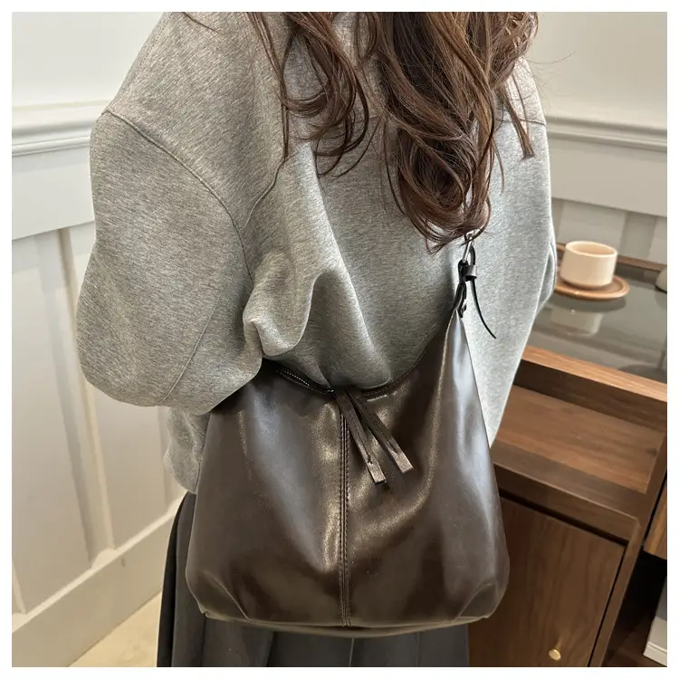 Retro Brown Underarm Bag for Women 2026 — feature 22