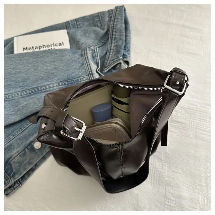 Retro Brown Underarm Bag for Women 2026 — feature 46