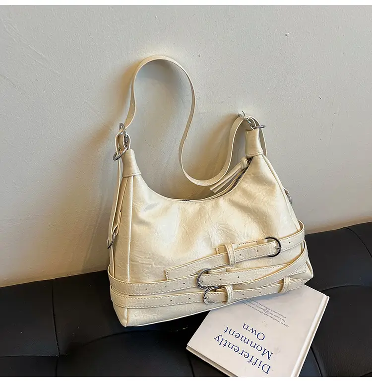 Vintage Brown Belt Bag for Women Winter Casual — feature 27