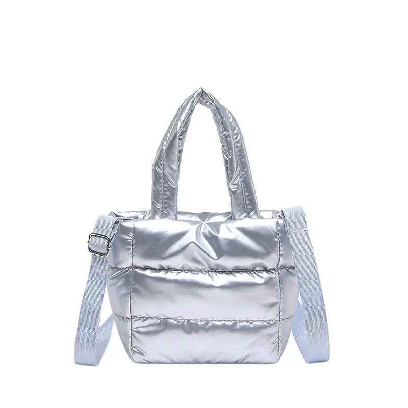 Winter Cotton Padded Shoulder Bag Cute All-match - Image 4