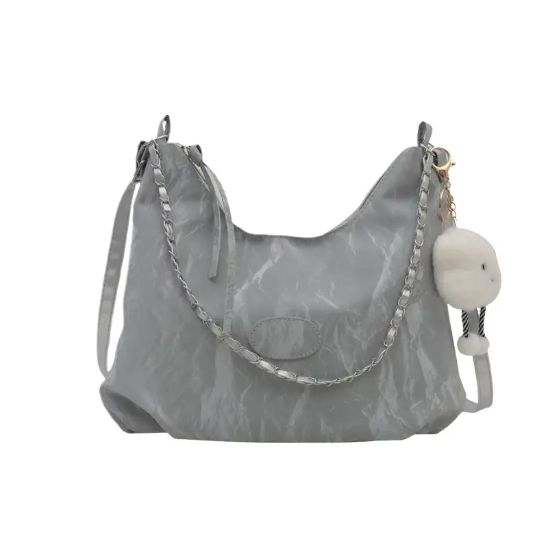 Pink Crossbody Bag for Women with Chain Strap - Image 17