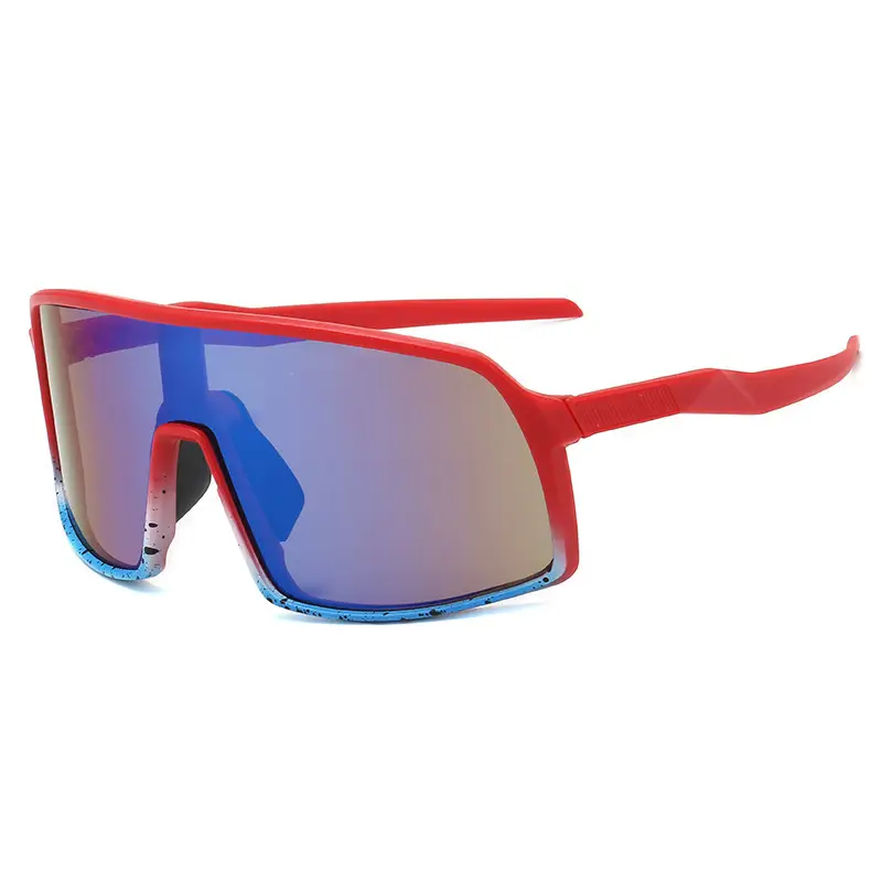Professional Windproof Sunglasses Yellow Lens Large Frame - Image 12