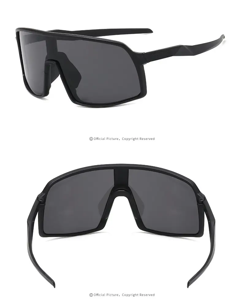 Professional Windproof Sunglasses Yellow Lens Large Frame — feature 11