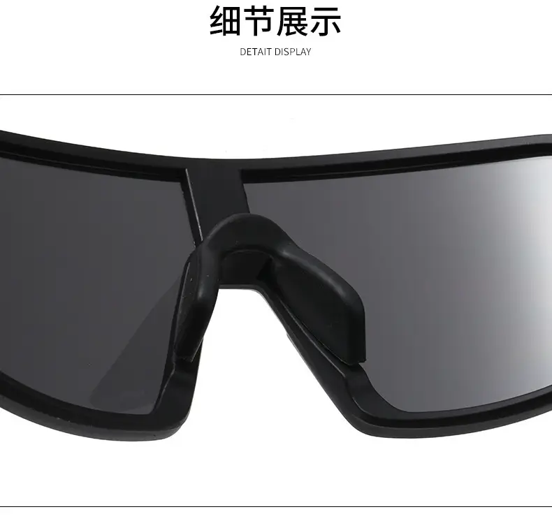 Professional Windproof Sunglasses Yellow Lens Large Frame — feature 24
