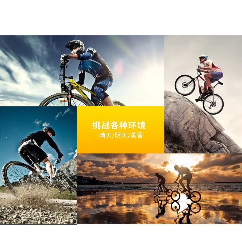 Professional Windproof Sunglasses Yellow Lens Large Frame — feature 6
