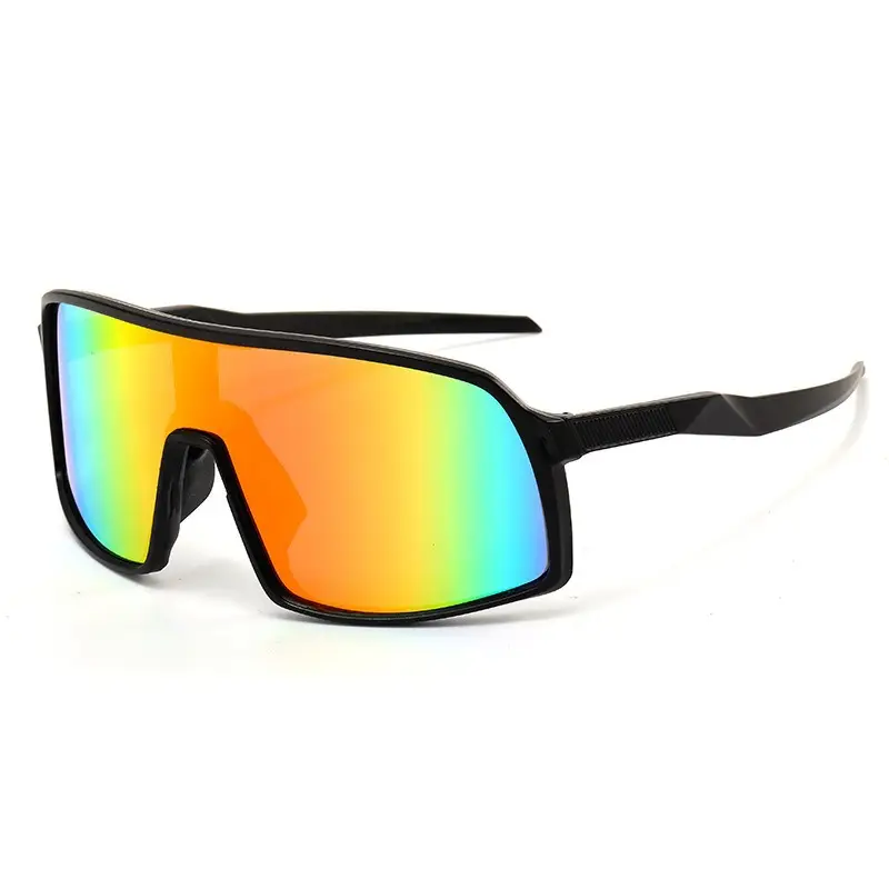 Professional Windproof Sunglasses Yellow Lens Large Frame - Image 9