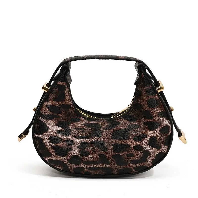 Leopard Print Shoulder Crossbody Bag for Women