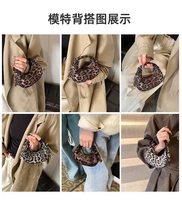 Leopard Print Shoulder Crossbody Bag for Women — feature 2