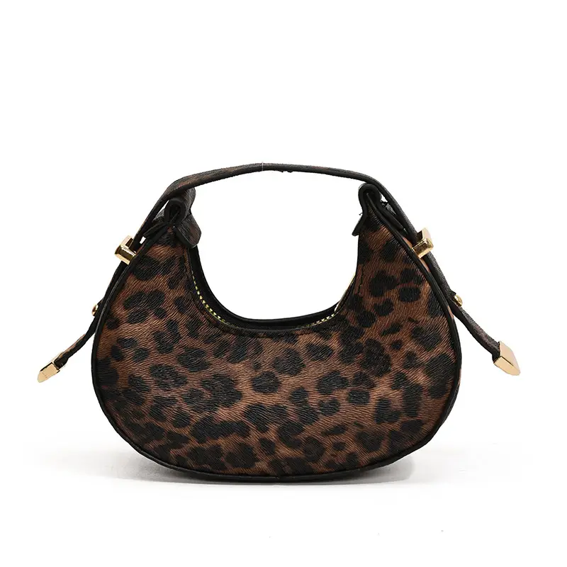 Leopard Print Shoulder Crossbody Bag for Women