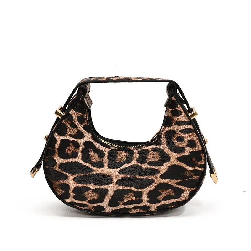 Leopard Print Shoulder Crossbody Bag for Women