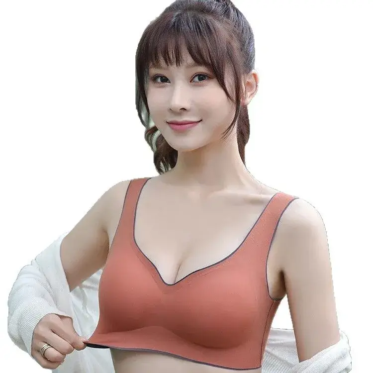 Wire-Free Push-Up Seamless Intimates Women's Bra - Image 5