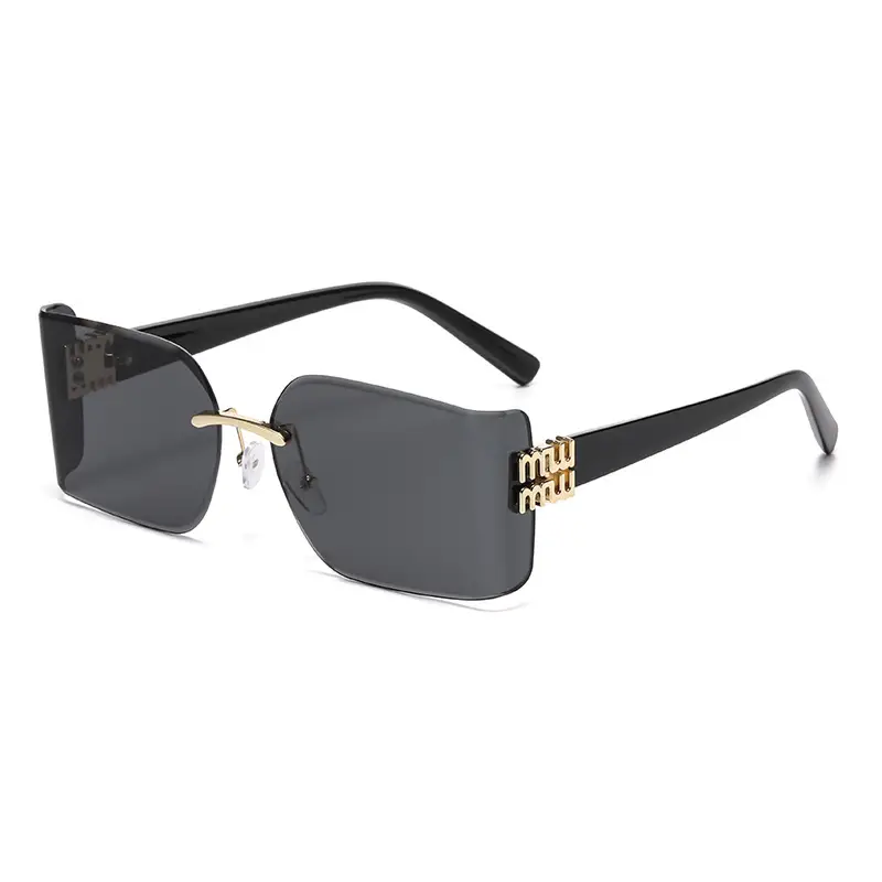 New Mui Home Y2K Sunglasses Purple Frame - Image 8