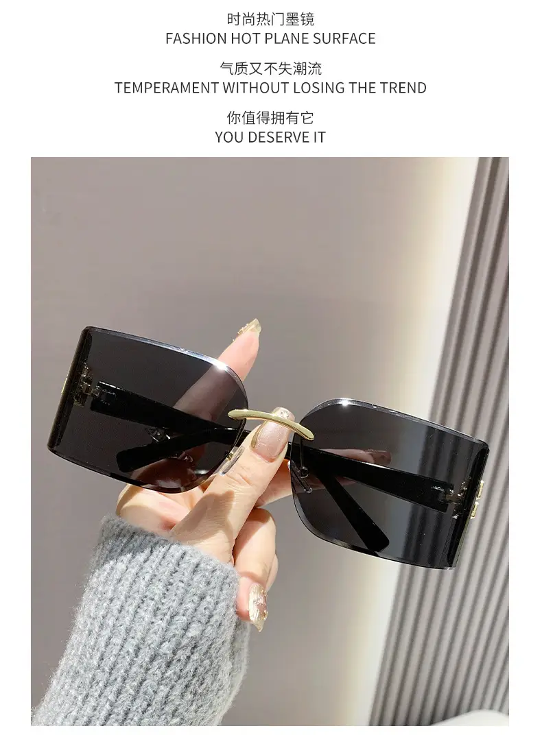 New Mui Home Y2K Sunglasses Purple Frame — feature 12