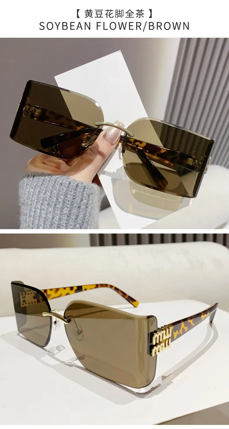 New Mui Home Y2K Sunglasses Purple Frame — feature 20