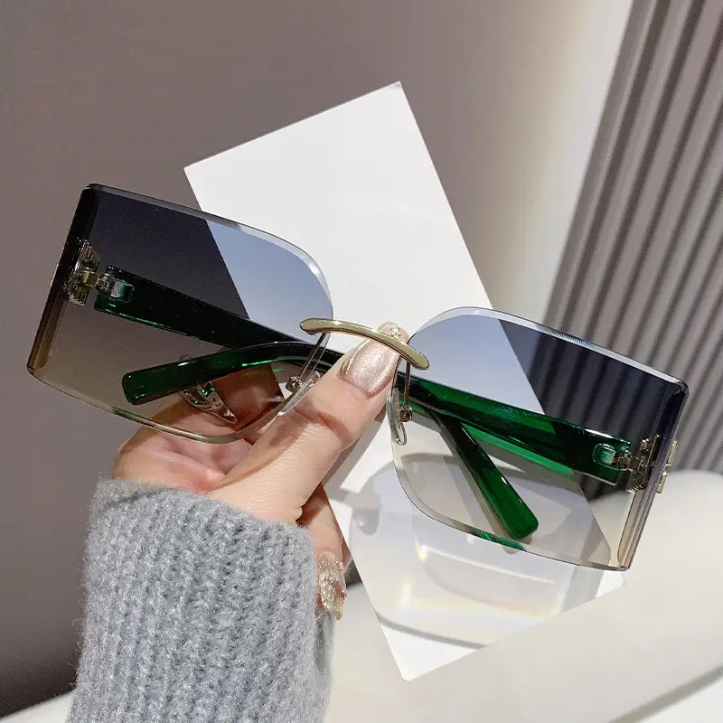 New Mui Home Y2K Sunglasses Purple Frame - Image 4