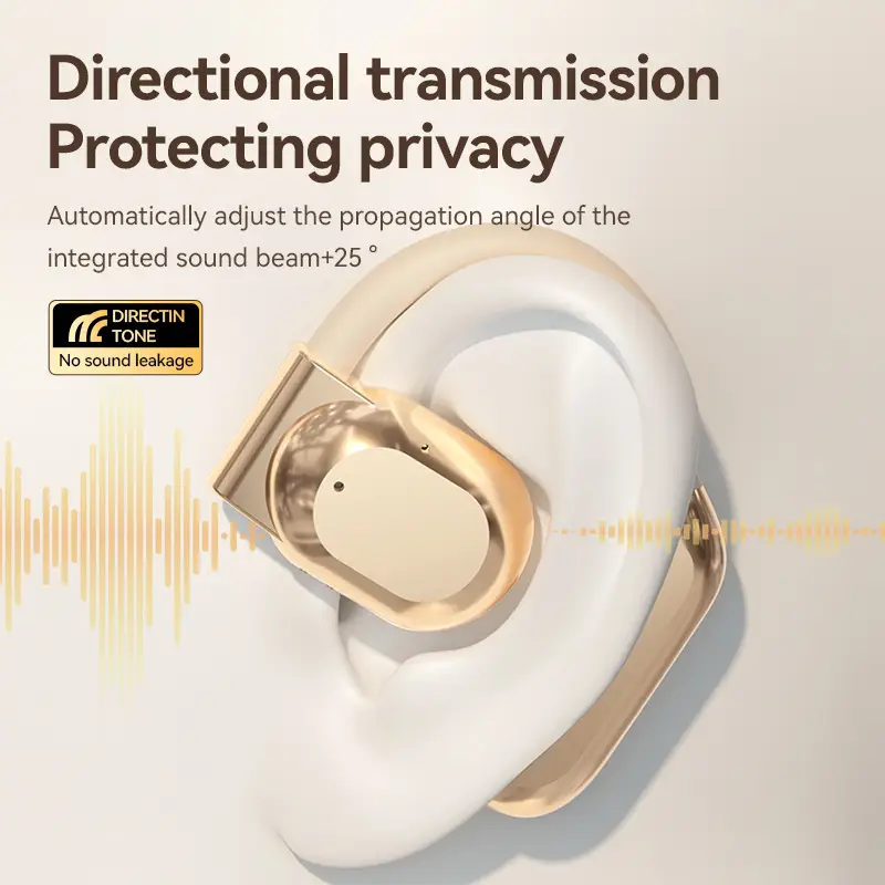 Cross-Border Smart Translation Earphones for Travel and Meetings M62 Bluetooth Earphones with Ear Hook Ows Ultra-Long Battery Life Universal
