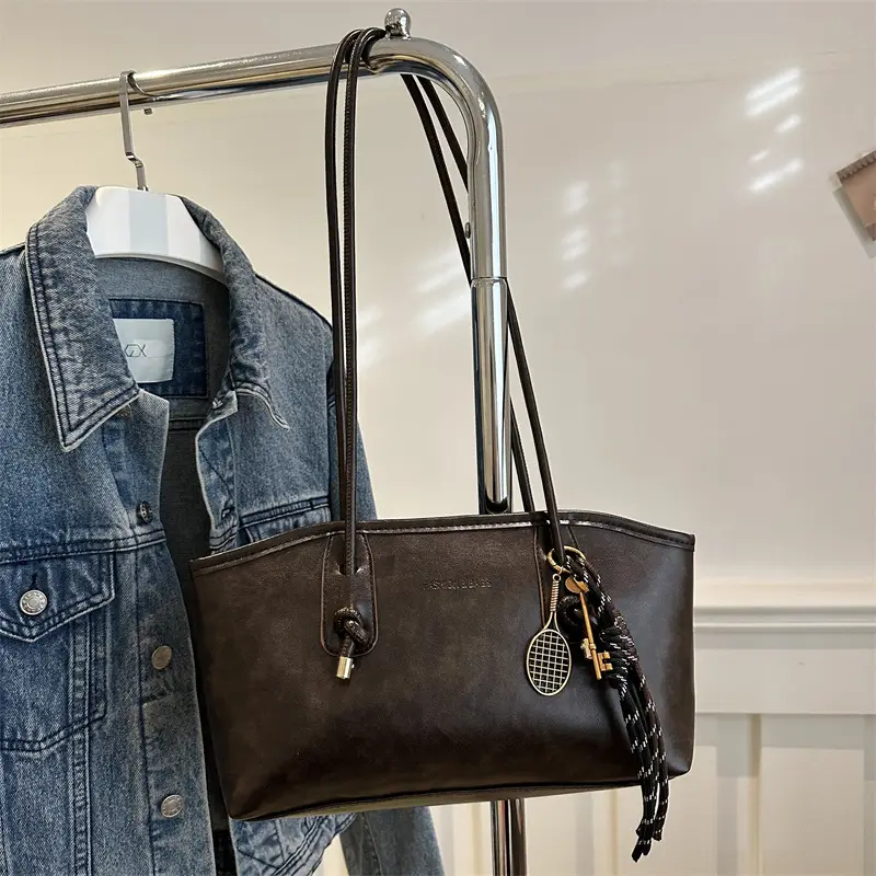 Women's Cross-Border Textured Shoulder Bag Large Capacity — feature 21