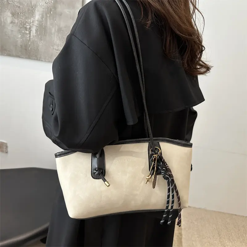 Women's Cross-Border Textured Shoulder Bag Large Capacity — feature 25