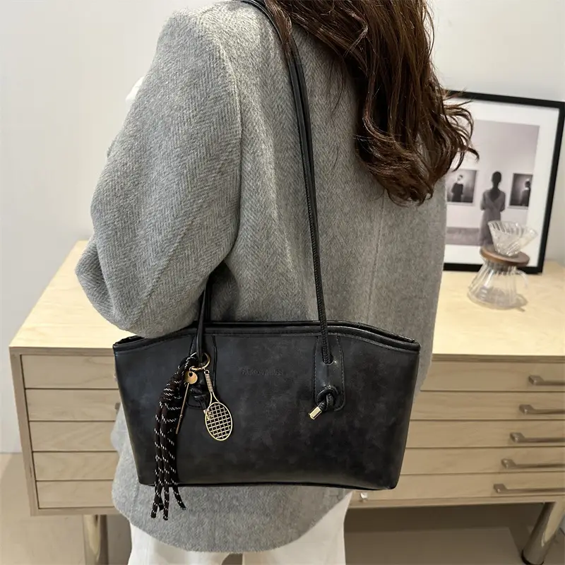 Women's Cross-Border Textured Shoulder Bag Large Capacity — feature 31