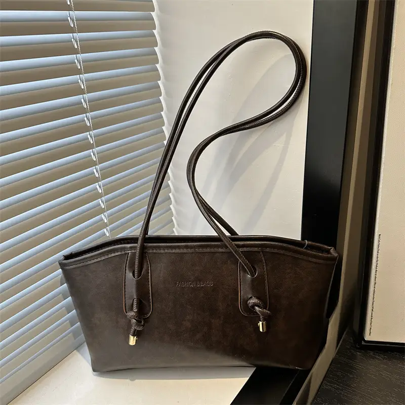 Women's Cross-Border Textured Shoulder Bag Large Capacity - Image 4
