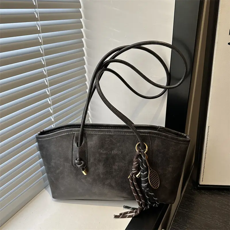 Women's Cross-Border Textured Shoulder Bag Large Capacity - Image 5