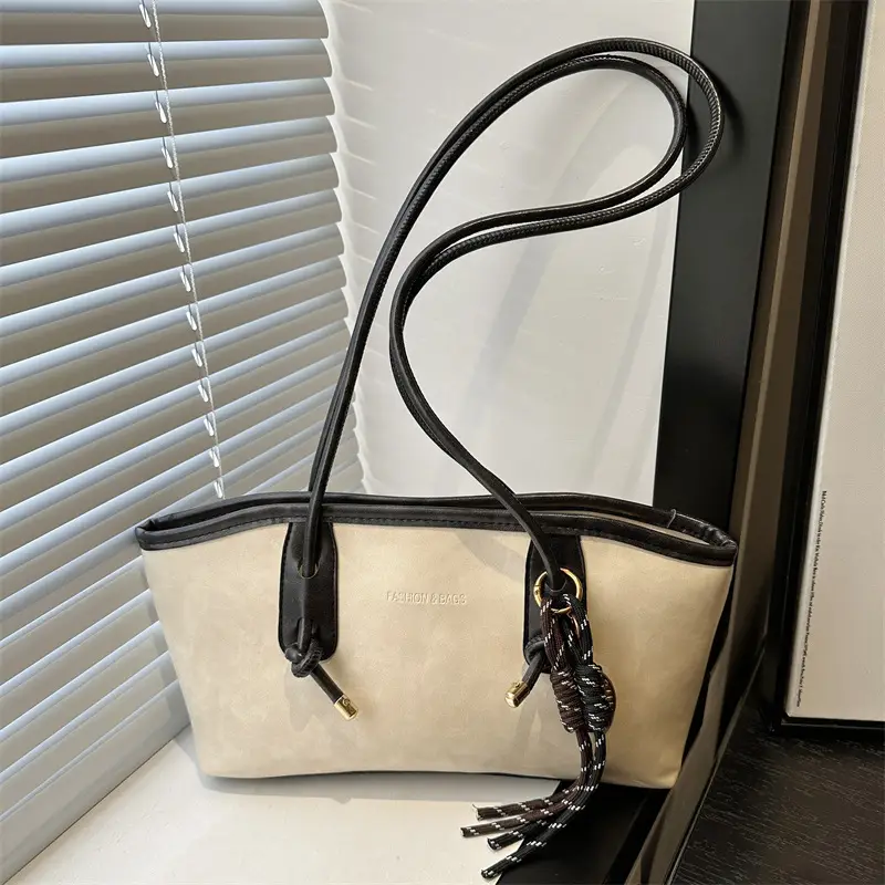 Women's Cross-Border Textured Shoulder Bag Large Capacity - Image 6