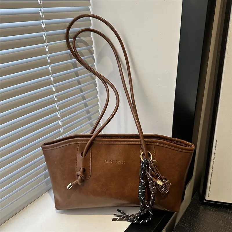 Women's Cross-Border Textured Shoulder Bag Large Capacity - Image 7