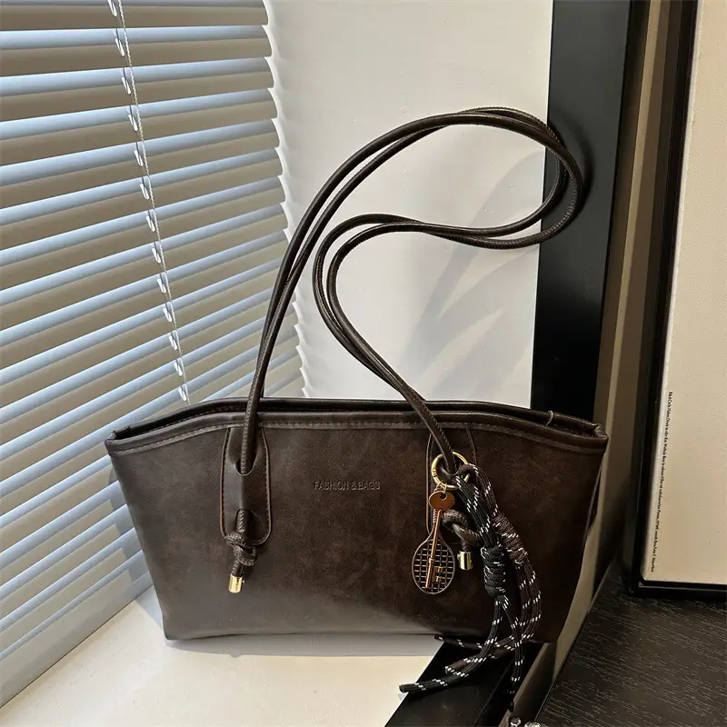 Women's Cross-Border Textured Shoulder Bag Large Capacity - Image 8
