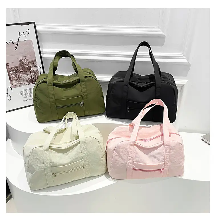 2026 Green Nylon Travel Shoulder Bag Large Capacity — feature 8