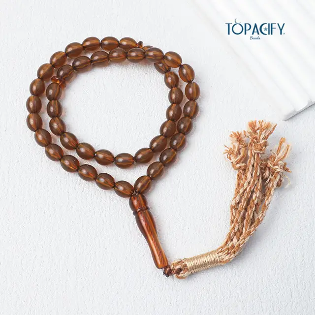 Palestine Rosary Cook Rosary Ritual Holding Praise Beads 45 Beaded Muslim Rosary Arabian Bracelet - Image 7