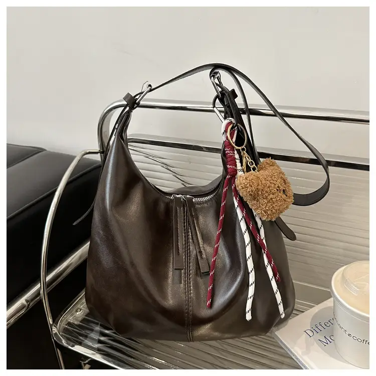 Women's Black Leather Shoulder Crossbody Bag 2024 — feature 23
