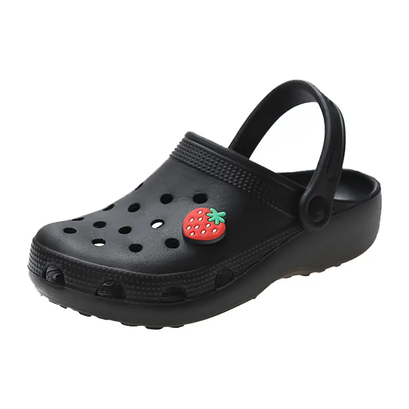 Cute White Hole Crocs for Men Women Beach Slippers - Image 22