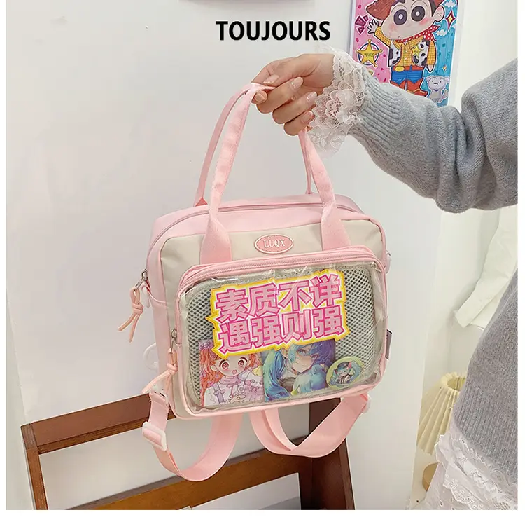 Cute Korean Transparent Shoulder Bag for Women — feature 15