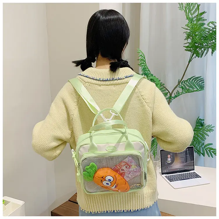 Cute Korean Transparent Shoulder Bag for Women — feature 25