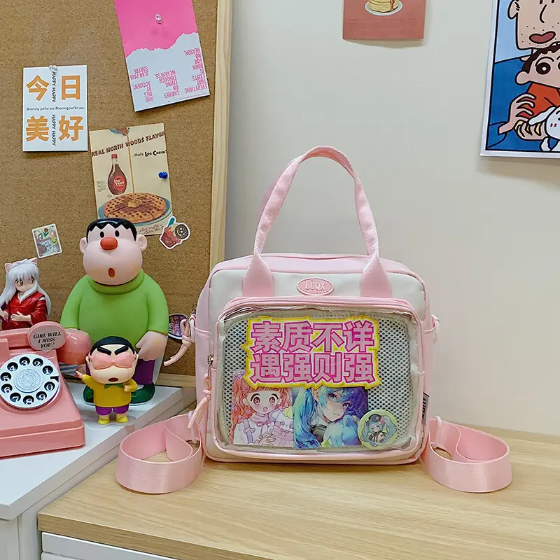 Cute Korean Transparent Shoulder Bag for Women - Image 2