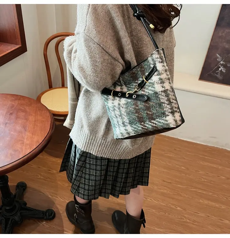 Buffalo Women's Bag 2024 New Arrival Retro Textile Crossbody — feature 14