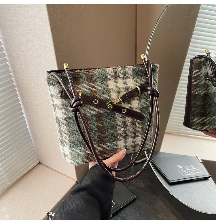 Buffalo Women's Bag 2024 New Arrival Retro Textile Crossbody — feature 26