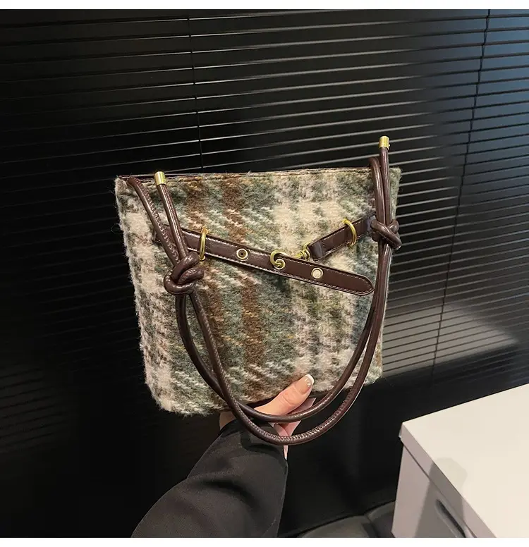Buffalo Women's Bag 2024 New Arrival Retro Textile Crossbody — feature 34