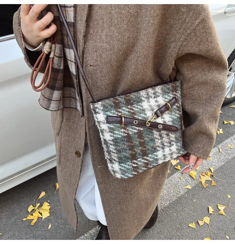 Buffalo Women's Bag 2024 New Arrival Retro Textile Crossbody — feature 8