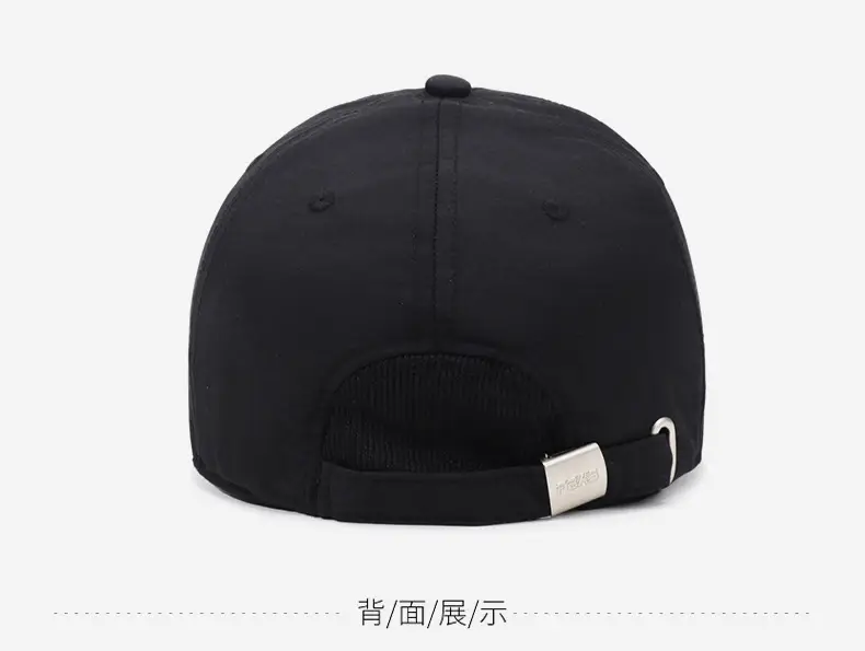 Winter Black Baseball Cap for Men Cold Proof Windproof — feature 11