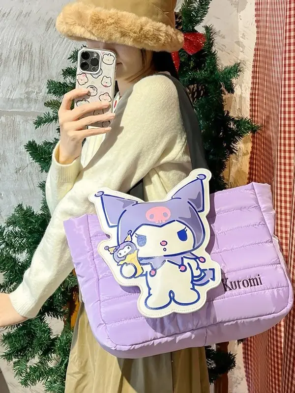 Cute Cartoon Rabbit Shoulder Bag Pink Large Capacity - Image 30