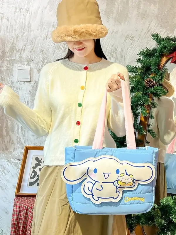 Cute Cartoon Rabbit Shoulder Bag Pink Large Capacity - Image 31